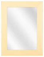 Lustra - Drewniane lustro w szerokiej naturalnej ramie A2-P53 - miniaturka - grafika 1