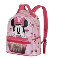 Plecaki - Disney Minnie Mouse Muffin mały plecak Heady, różowy, 22 x 25 cm, pojemność 8 l, Różowa Myszka Minnie, Jeden rozmiar, Plecak FAN HS 2.2 - miniaturka - grafika 1