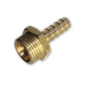 Inne akcesoria do nawadniania - Nypel do węża 9mm GZ 1/2" mosiądz - miniaturka - grafika 1