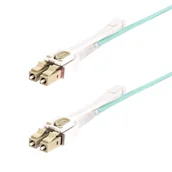 Kable światłowodowe - StarTech 450FBLCLC8PP kabel InfiniBand / światłowodowy 8 m LC LOMM Kolor Aqua - miniaturka - grafika 1