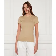 Koszulki i topy damskie - Lacoste T-shirt Slim Fit - miniaturka - grafika 1