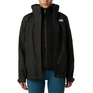 Kurtki damskie - The North Face Damska kurtka Evolve II Triclimate, Tnf Black, S - miniaturka - grafika 1