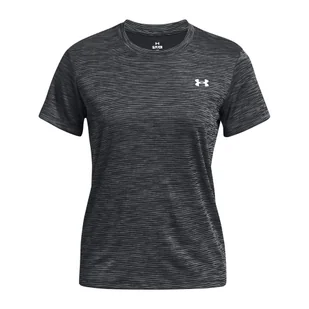 Koszulka treningowa damska Under Armour Tech Textured - Koszulki sportowe damskie - miniaturka - grafika 1