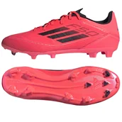 Piłka nożna - adidas Buty F50 League FG/MG IE0602 różowe - miniaturka - grafika 1