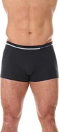 Majtki męskie - Brubeck BX10430 Bokserki męskie COMFORT WOOL grafitowy XL - miniaturka - grafika 1