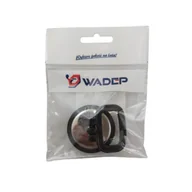 Korki do umywalek - Korek uniwersalny z uchwytem i osłoną chromowaną fi 45,5 mm WADEP - miniaturka - grafika 1