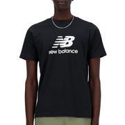 Koszulki sportowe męskie - Koszulka New Balance MT41502BK - czarna - miniaturka - grafika 1