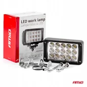 Adaptery i przejściówki - AMiO Lampa robocza awl22 15led flood 9-36v - miniaturka - grafika 1