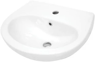 Umywalka ceramiczna wisząca Jasmin Deante CDJ 6U5W - Umywalki - miniaturka - grafika 1