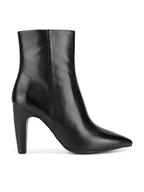 Botki damskie - Gino Rossi Botki MERVAT-116030 Czarny - miniaturka - grafika 1