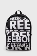 Plecaki - Reebok Plecak H36584 kolor czarny duży wzorzysty - miniaturka - grafika 1