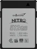 Karty pamięci - Karta ExAscend Karta pamięci ExAscend Nitro CFexpress B 512GB - miniaturka - grafika 1
