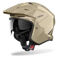 Kaski motocyklowe - Kask Otwarty Airoh Kombakt BeżowyM - miniaturka - grafika 1