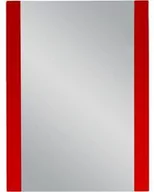 Lustra - Lustro łazienkowe czerwone 60x80cm FOKUS - miniaturka - grafika 1