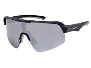 Okulary sportowe - Arctica Rowerowe okulary przeciwsłoneczne sportowe ze srebrną lustrzanką S-339 - grafika 1