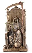 Figurki dekoracyjne - Czacha Śmierć Santa Muerte Gothic Veronese - miniaturka - grafika 1