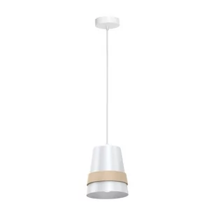 Milagro Venezia lampa wisząca 1-punktowa biała MLP5437 MLP5437 - Lampy sufitowe - miniaturka - grafika 1