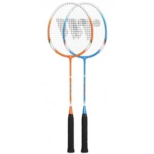 Wish RAKIETA DO BADMINTONA ALUMTEC 330K 2SZT NIEB-POMARAŃCZ ZADZWOŃ 600-555-801 ! 14-10-026 - Badminton - miniaturka - grafika 1