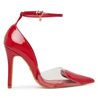 Czółenka - Szpilki DeeZee PX096 02 Czerwony - miniaturka - grafika 1
