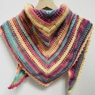 Apaszki i szaliki damskie - Ciepła zapinana apaszka lub chusta dla dziewczynki z wełną merino - miniaturka - grafika 1