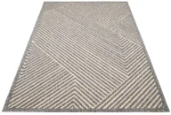 Dywany zewnętrzne - Kremowo-szary dywan zewnętrzny G9-B36 - miniaturka - grafika 1