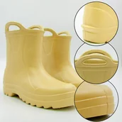 Buty dla dziewczynek - Kalosze dziecięce MOLTI DO375 turkusowe 27 - miniaturka - grafika 1