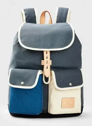 TOMMY HILFIGER Plecak sportowy codzienny podróżny Canvas Flap Backpack