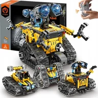 Roboty dla dzieci - 2x PROGRAMOWALNY ROBOT DUŻY ZESTAW KONSTRUKCYJNY KONTROLA 350mAh - miniaturka - grafika 1
