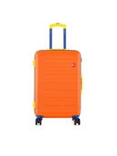 Nerki - Semi Line Walizka średnia T5843-2 Pomarańczowy - miniaturka - grafika 1
