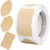 Akcesoria do pakowania - Etykiety Naklejki Samoprzylepne Na Przyprawy Słoiki Prezenty 250 Sztuk - miniaturka - grafika 1