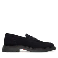 Mokasyny męskie - Mokasyny Tommy Hilfiger Comfort Lwt FM0FM05727 Granatowy - miniaturka - grafika 1