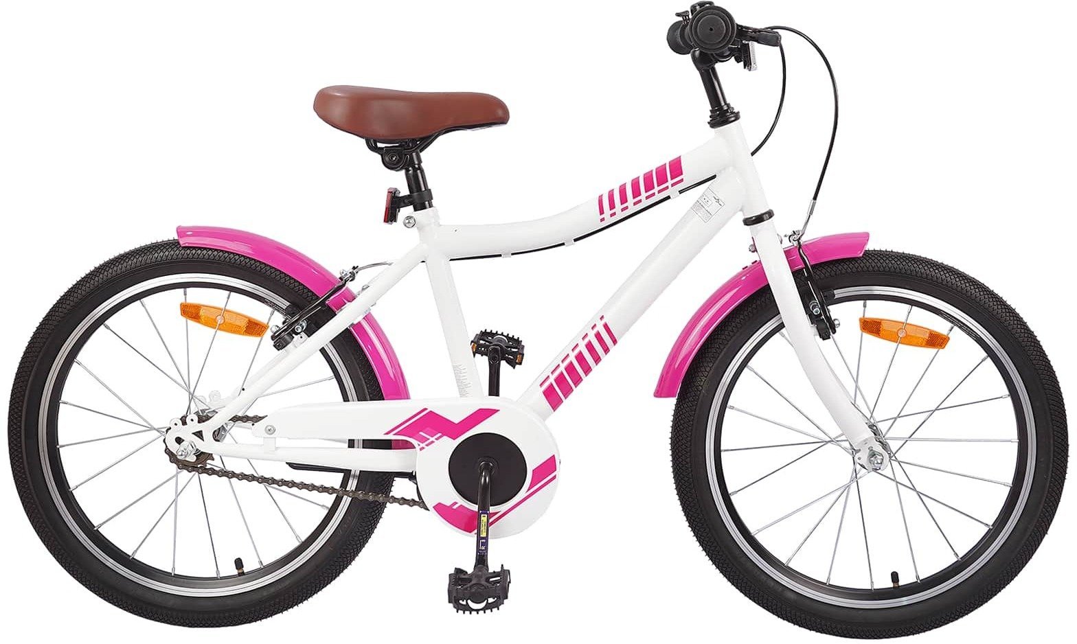 vidaXL vidaXL Rower Dziecięcy 18 Cali dla dzieci w wieku 5-7 lat Różowy