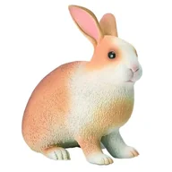 Figurki dla dzieci - Bullyland SOFT 63842 KRÓLIK 29,8cm MIĘKKI - miniaturka - grafika 1