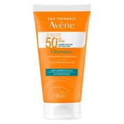 Kremy do twarzy z filtrem - PIERRE FABRE AVENE Bardzo wysoka ochrona przeciwsłoneczna Cleanance SPF50+, 50ml - miniaturka - grafika 1