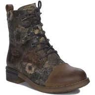 Botki damskie - Rieker Botki damskie ocieplane Multi kolorowe-41 - miniaturka - grafika 1