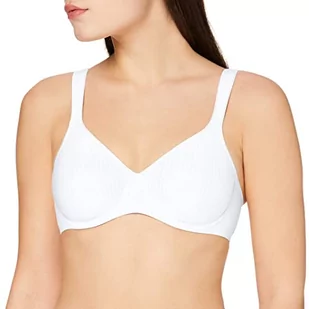 Triumph Biustonosz Modern Soft+Cotton W B-F 75-110, biały, 80C - Biustonosze - miniaturka - grafika 1