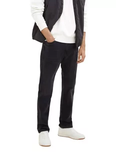 Tom Tailor Jeansy 1034119 Czarny Regular Fit - Spodnie męskie - miniaturka - grafika 1