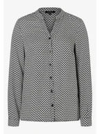 Bluzki damskie - More & More Koszula w kolorze szarym - miniaturka - grafika 1