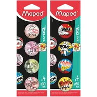 Przybory szkolne - Maped Magnesy Tatoo 30mm mix - miniaturka - grafika 1