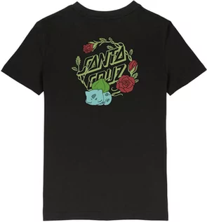 Koszulki i topy damskie - t-shirt damski SANTA CRUZ POKEMON GRASS TYPE 1 TEE Black - grafika 1