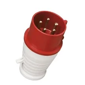 Gniazdka elektryczne - Wtyczka przenośna 32 A 380-415 V IP44 3P+Z+N ELEKTRO - miniaturka - grafika 1