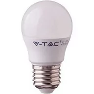 Żarówki LED - V-TAC Żarówka LED SAMSUNG CHIP 4.5W E27 A++ Kulka G45 VT-245 6400K 470lm - miniaturka - grafika 1