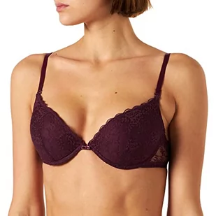 women'secret Damski biustonosz push-up, burgundowy, 70C, czerwony burgund, 70C - Biustonosze - miniaturka - grafika 1