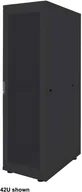 Szafy rack - INTELLINET 48,3 cm 19 Zoll Serverschrank Basic Line 36 HE 1766x600x1000mm HxBxT Flatpack Traglast 600kg schwarz 715447 - miniaturka - grafika 1