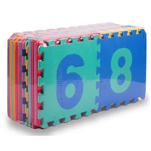 Ricokids Duża mata piankowa, puzzle, litery kolorowe 36 szt. - Maty piankowe - miniaturka - grafika 1