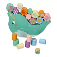 Zabawki zręcznościowe - AdamToys Balansujący delfinek jednorożec morski 5907554440052 - miniaturka - grafika 1