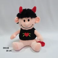 Maskotki i pluszaki - Sun-day, pluszak Diabeł 18 cm, D0158 - miniaturka - grafika 1
