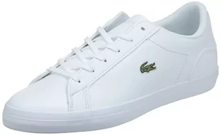 Sneakersy damskie - Lacoste Damskie sneakersy 41cfa0022, biały, 35.5 eu - grafika 1