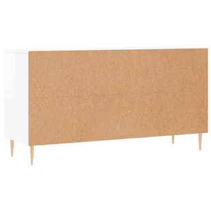 Ławka z miejscem na buty, wysoki połysk, biała, 102x35x55 cm Lumarko! - Szafki na buty - miniaturka - grafika 7