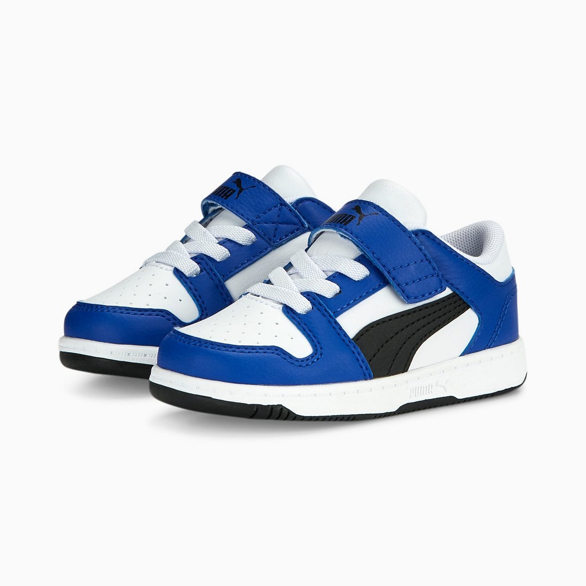 Buty dziecięce Puma REBOUND LAYUP LO SL V INF niebieskie 37049319 r 23